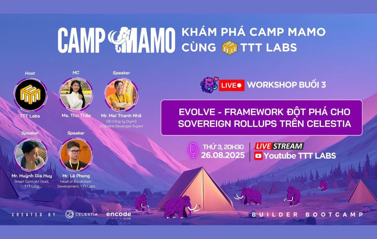 CampMamo 2025 Workshop with Celestia